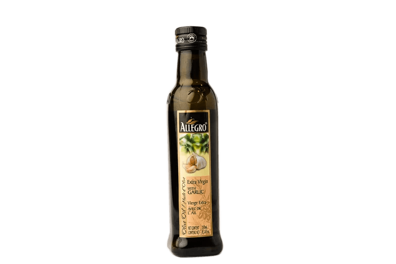 ALLEGRO EXTRA VIRGIN OLIVE OIL WITH GARLIC 250ML