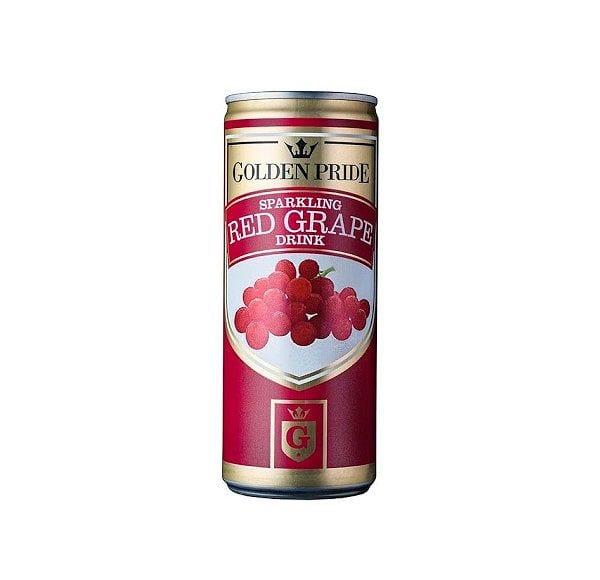 Golden Pride Sparkling Red Grape Drink 250ml