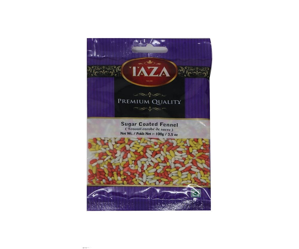 TAZA Sugar Coated Fennel (Pouch) 100Gm