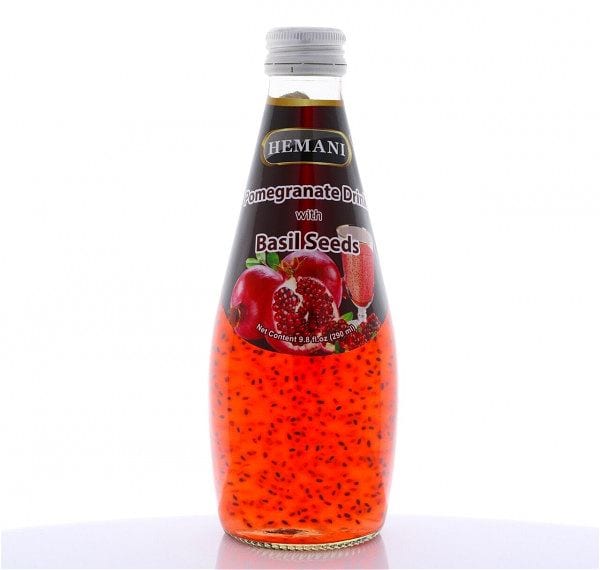 Hemani Pomegranate Drink With Basil Seeds