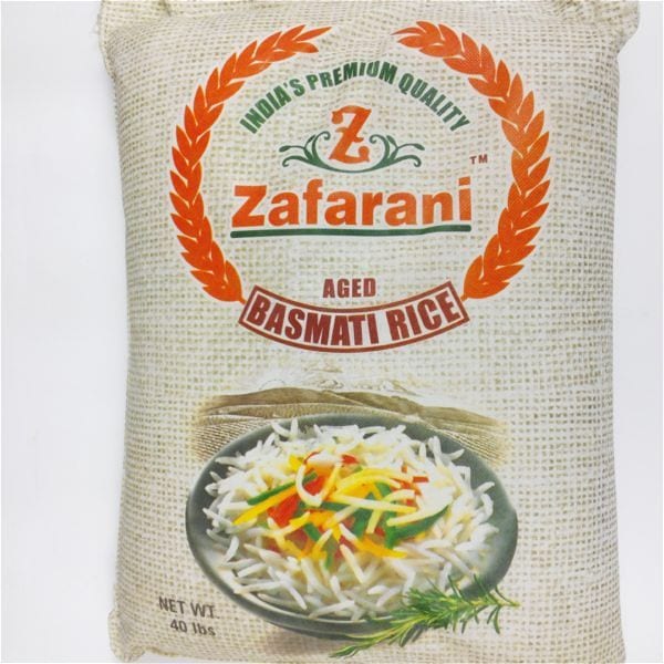ZAFARANI RICE 40 LBS