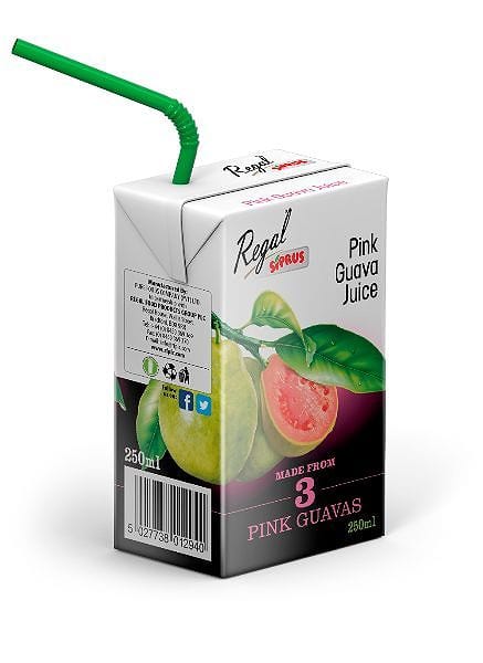 Regal Pink Guava Juice Tetra Pack