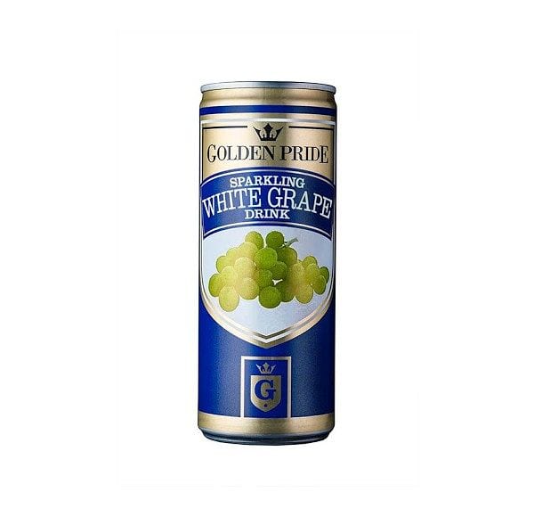 Golden Pride Sparkling White Grape Drink 250ml