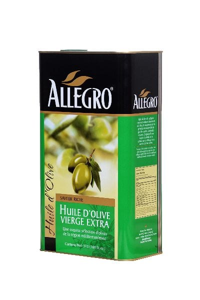 ALLEGRO EXTRA VIRGIN OLIVE OIL 3L X 4