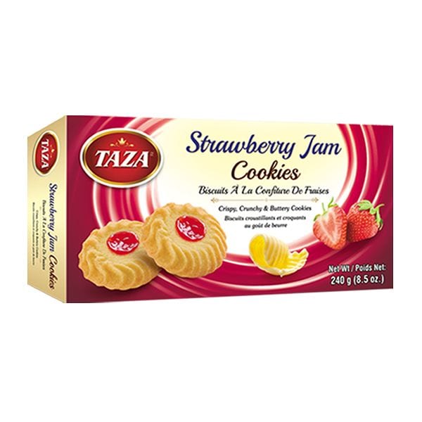 Strawberry Jam Cookies