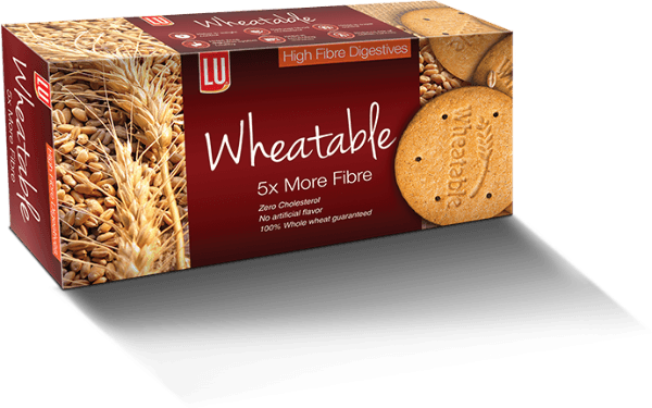 LU WHOLE WHEAT HIGH FIBRE BISCUIT 24X129GM