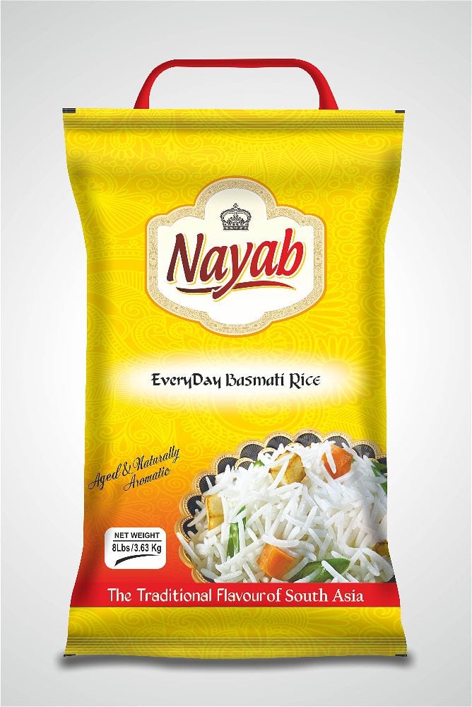 NAYAB RICE 8LB X 4