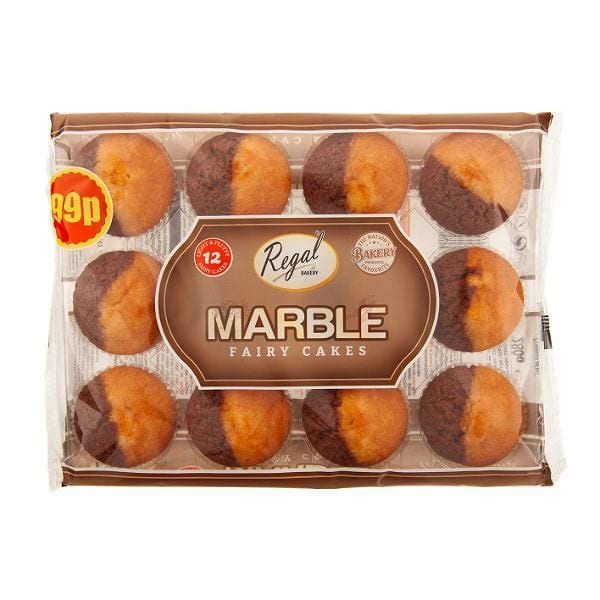 Regal Marble Fairy Cake