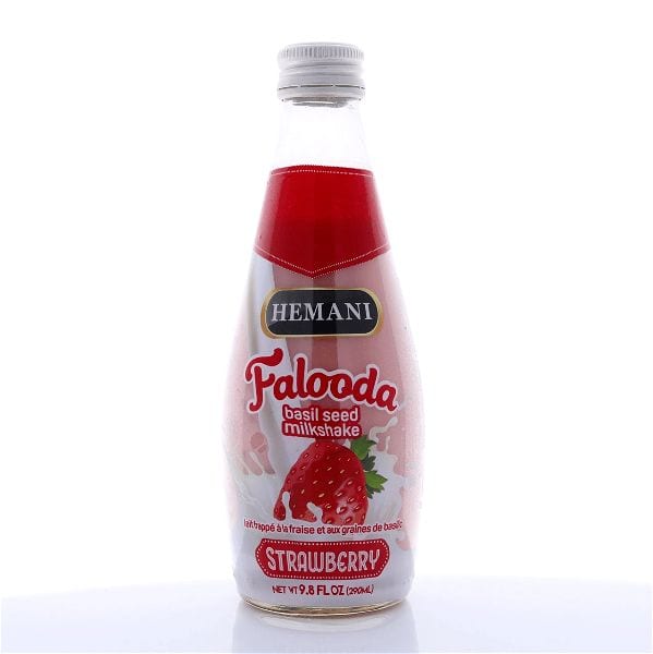 Hemani Falooda Drink With Strawberry With Basil Seed