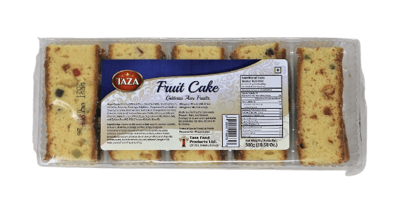 Taza Fruit Cake 300gm