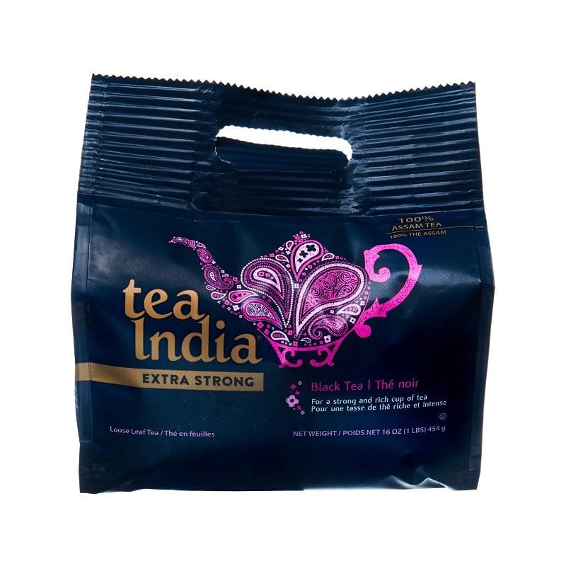 Tea India Extra Strong Black Tea 1lb 12