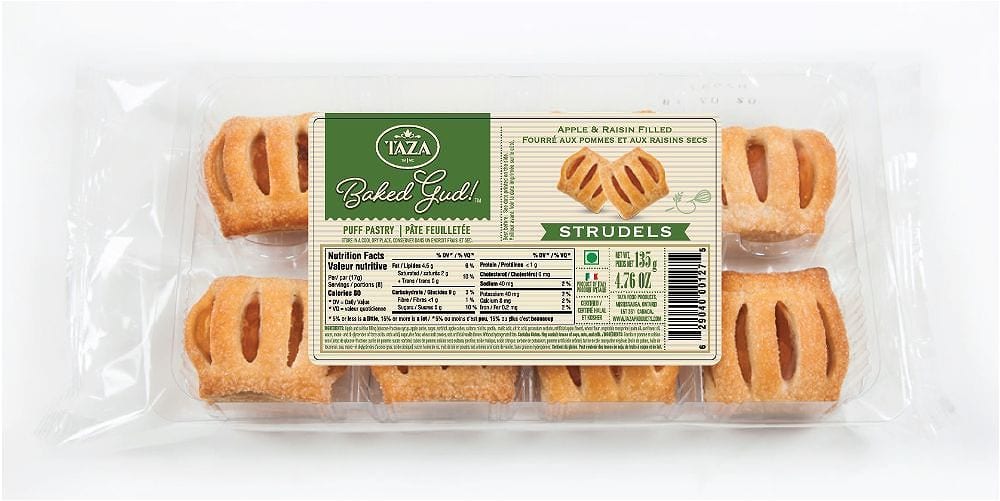 Taza Strudel With Apple & Raisin Filling