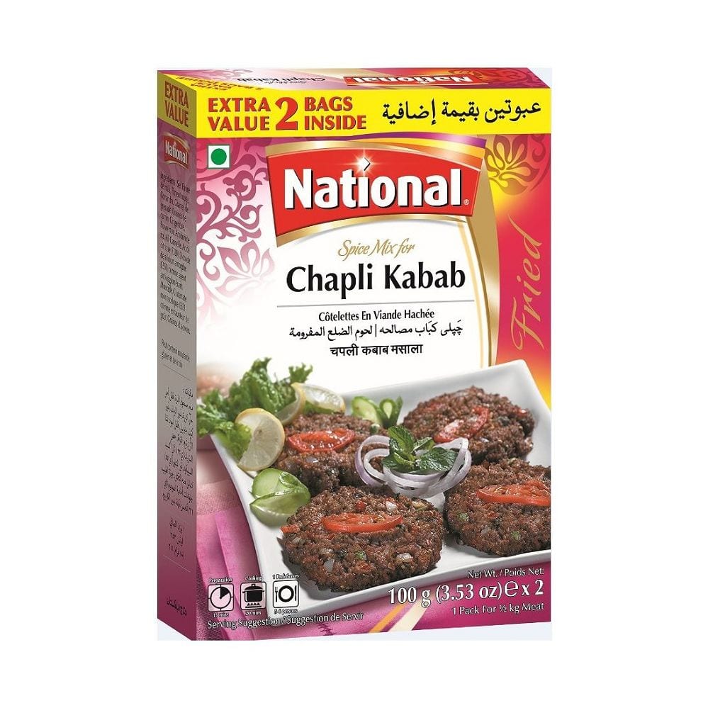 CHAPLI KABAB 1 + 1 MASALA DP 100 GM X 12