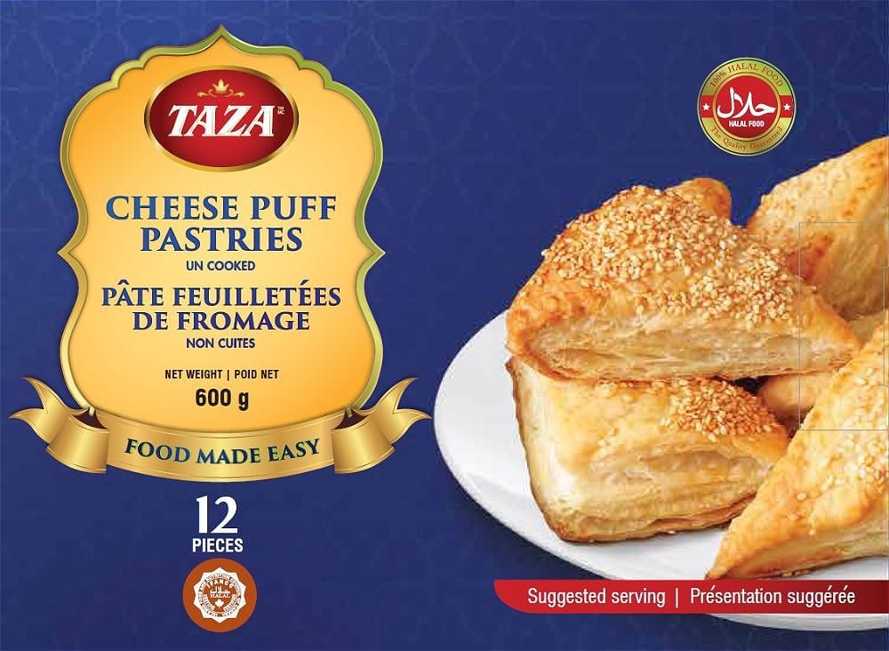 Taza Cheese Puff Pastry 12pcs