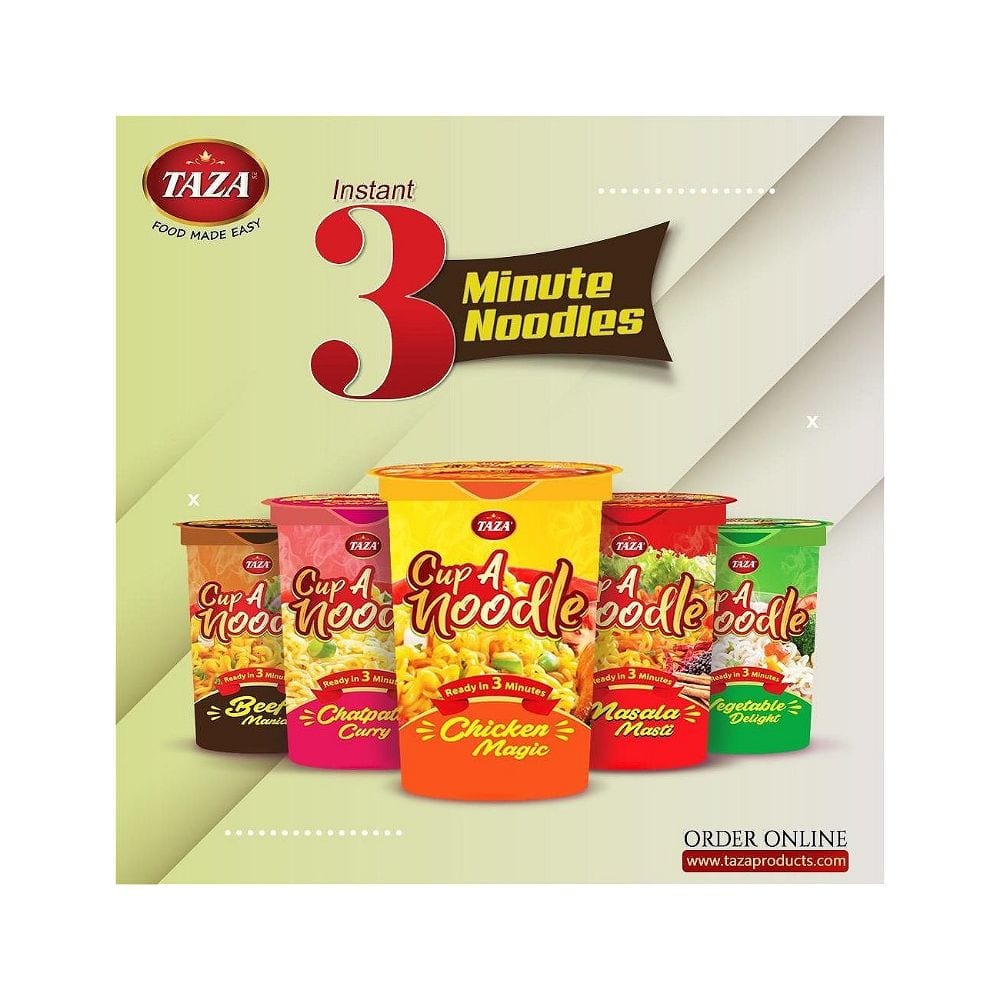 TAZA Cup A Noodles Deal