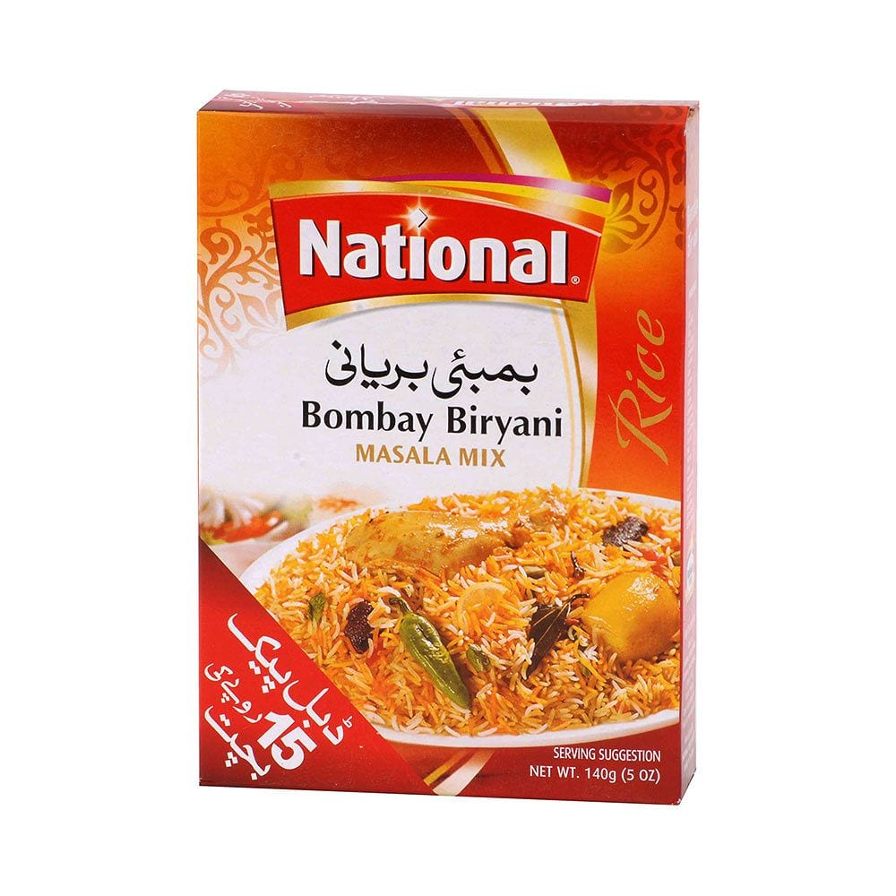 MASALAYDAR BOMBAY BIRYANI 1 + 1MASALAY 140 GM X 12