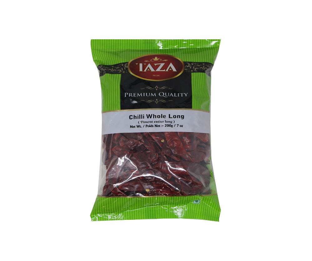 TAZA Chilli Whole Long (Pouch) 200Gm
