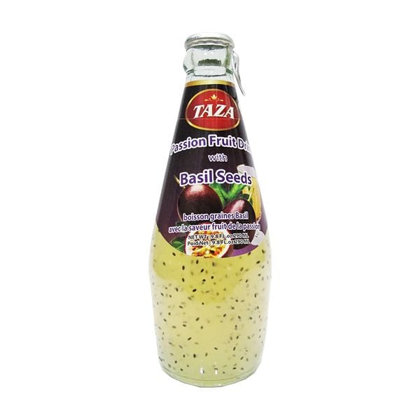 Taza Passion Fruit Drink With Basil Seeds