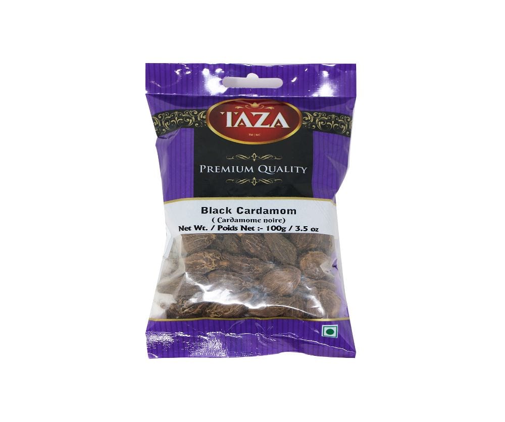TAZA Black Cardamom (Pouch) 200Gm
