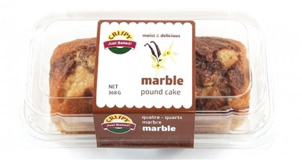 CRISPY MARBLE POUND CAKE 368GM X 12