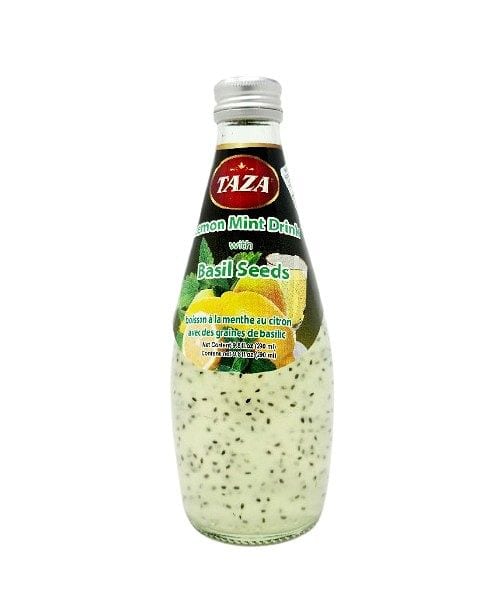 Taza Lemon Mint Drink With Basil Seeds