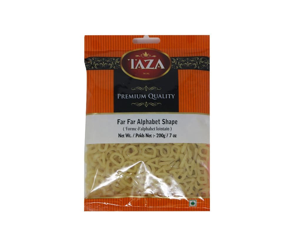 TAZA Far Far Alphabet Shape (Pouch) 200Gm