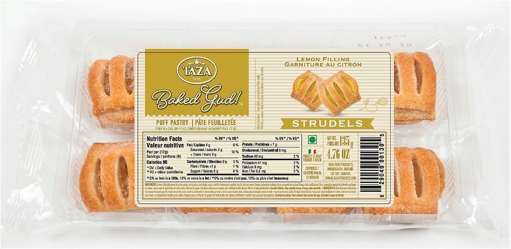Taza Strudel With Lemon Filling