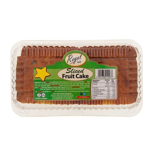 Regal Sliced Fruit Cake