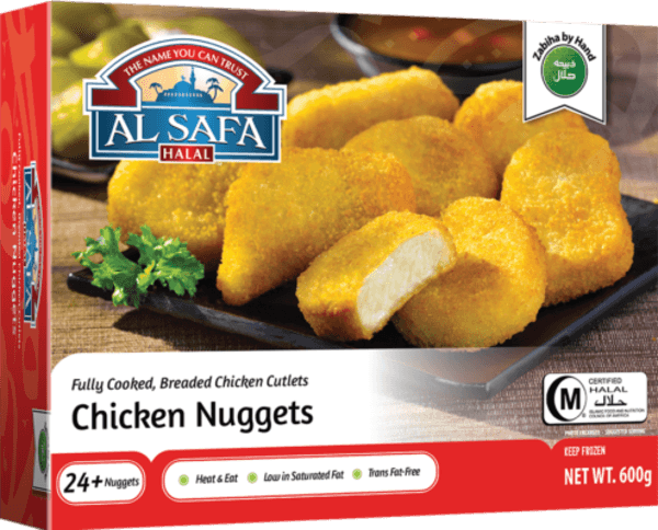 AL SAFA BREADED CHICKEN NUGGETS 12 X 680GM