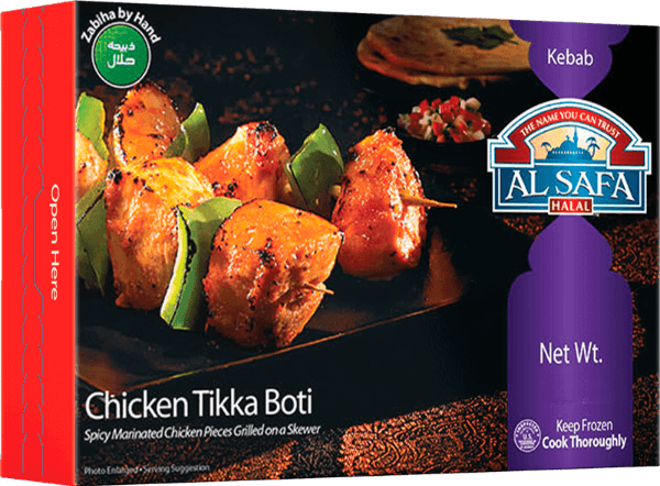 AL SAFA CHICKEN TIKKA BOTI 12 X 300GM