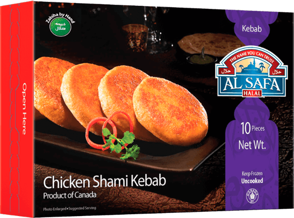 AL SAFA CHICKEN SHAMI KABAB 12 X 450GM