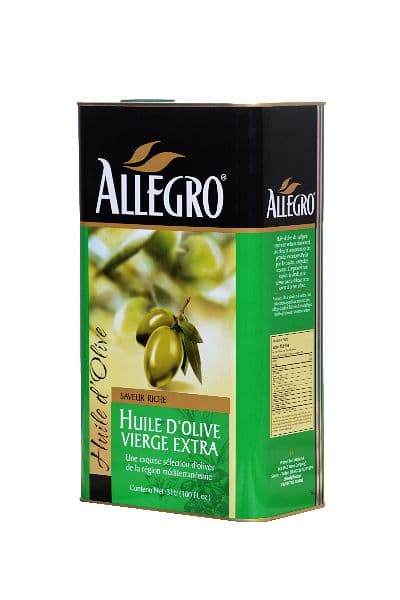 ALLEGRO EXTRA VIRGIN OLIVE OIL 3L X 4