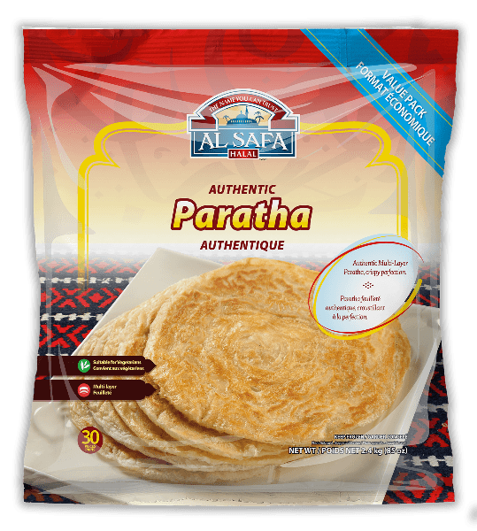 AL SAFA FAMILY PARATHA 30 PCS X 4 PACK